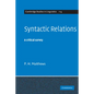 Syntactic Relations - Paperback
