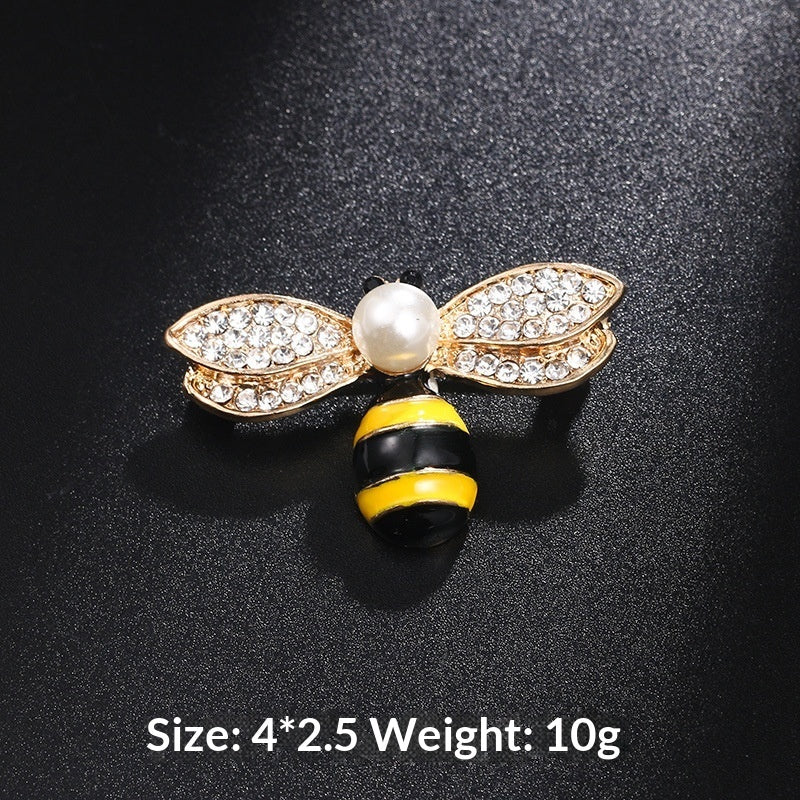 Cute Animal New Style Oil-Drop Bee Brooch
