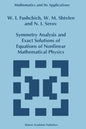Symmetry Analysis and Exact Solutions of Equations of Nonlinear Mathematical Physics - Paperback