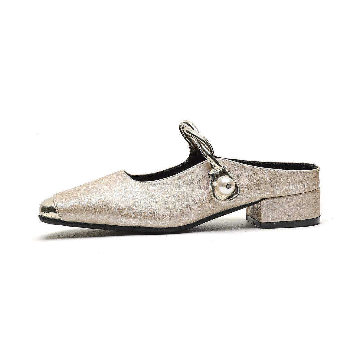 New Chinese Design Closed-toe Slippers For Women Perfect For Stepping Out