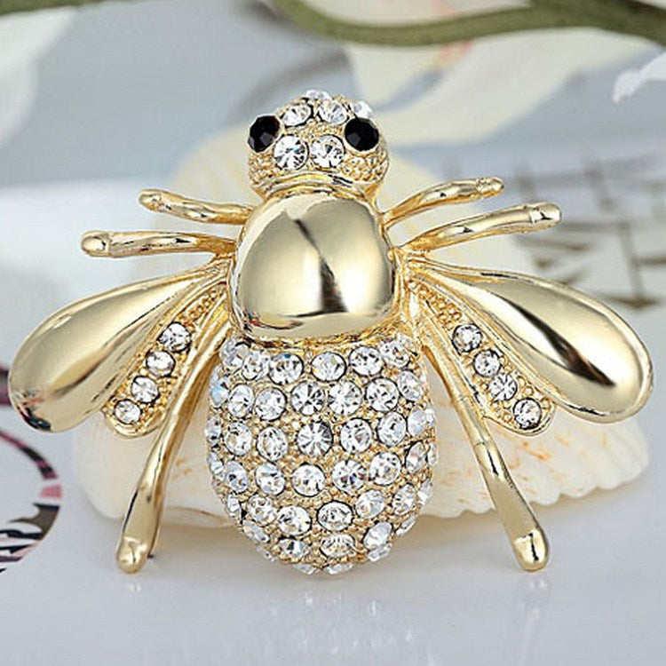 Cute Animal New Style Oil-Drop Bee Brooch
