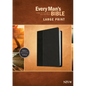 Every Man's Bible-NIV-Large Print - Imitation Leather