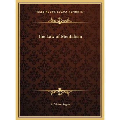 The Law of Mentalism - Hardcover