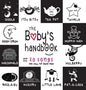 The Baby's Handbook: 21 Black and White Nursery Rhyme Songs, Itsy Bitsy Spider, Old MacDonald, Pat-a-cake, Twinkle Twinkle, Rock-a-by baby, - Hardcover