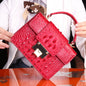 Personalized Leather Fashion All-match Small Square Bag