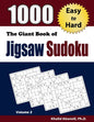 The Giant Book of Jigsaw Sudoku: 1000 Easy to Hard Puzzles - Paperback