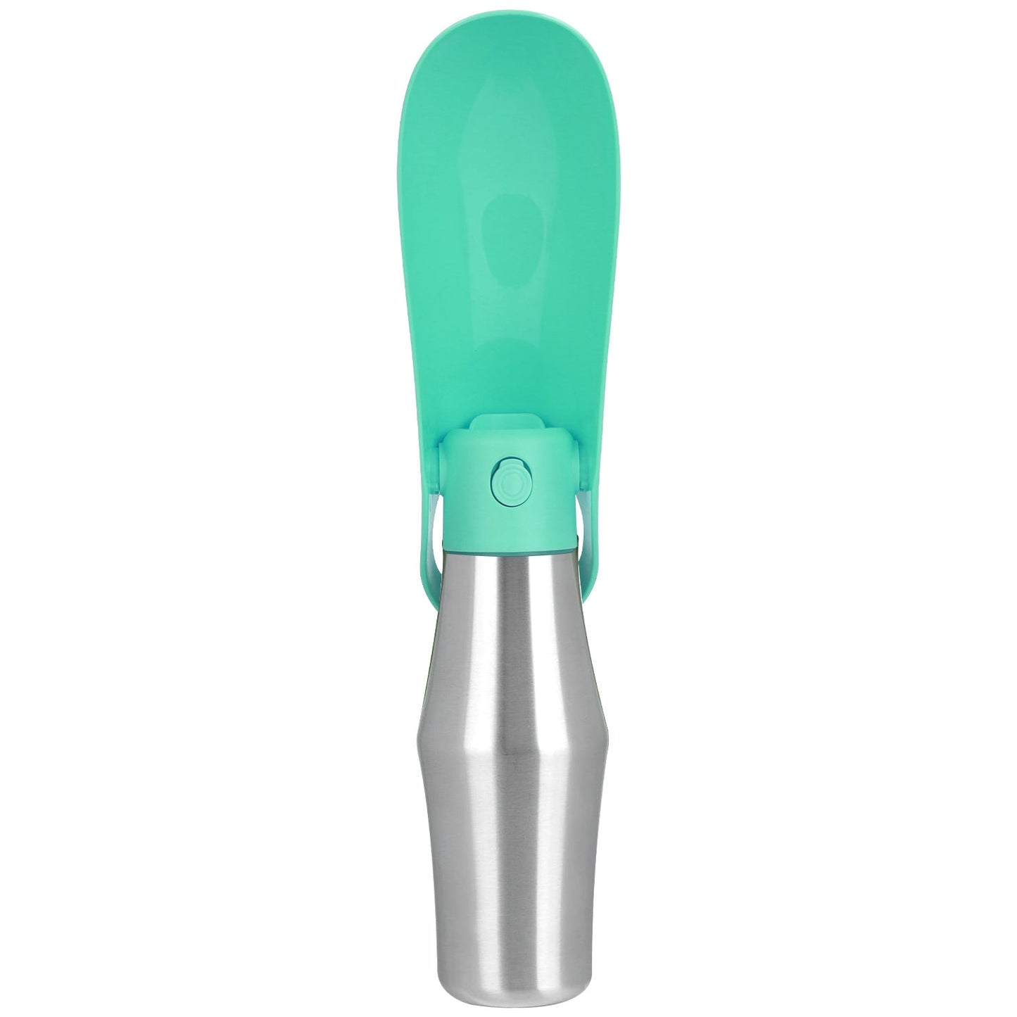 25OZ Portable Dog Water Bottle Foldable Stainless Steel Water Dispenser Leak-Proof Design for Dog Walking Traveling Hiking Outdoor Activities