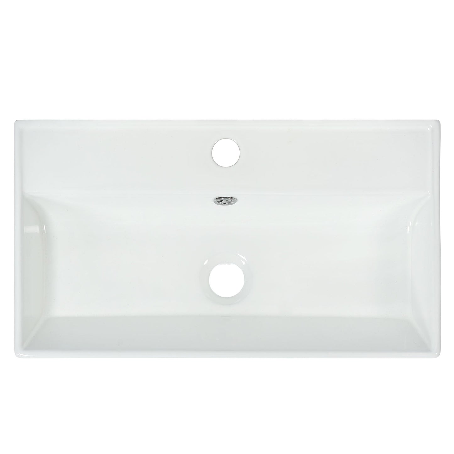 Amelia 21.6' Bathroom Vanity with Storage Cabinet, Single Ceramic Sink and Le...