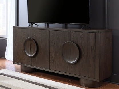 Veeda - Accent Cabinet - Dark Brown