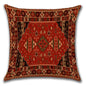 Persian-Style Ethnic Linen Cushion Cover (45x45cm)