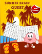 Summer Brain Quest: amazing wordsearch puzzle books ( with solutions ) - Paperback