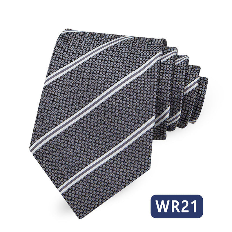 Men's Fashionable Casual Business Formal Striped Tie