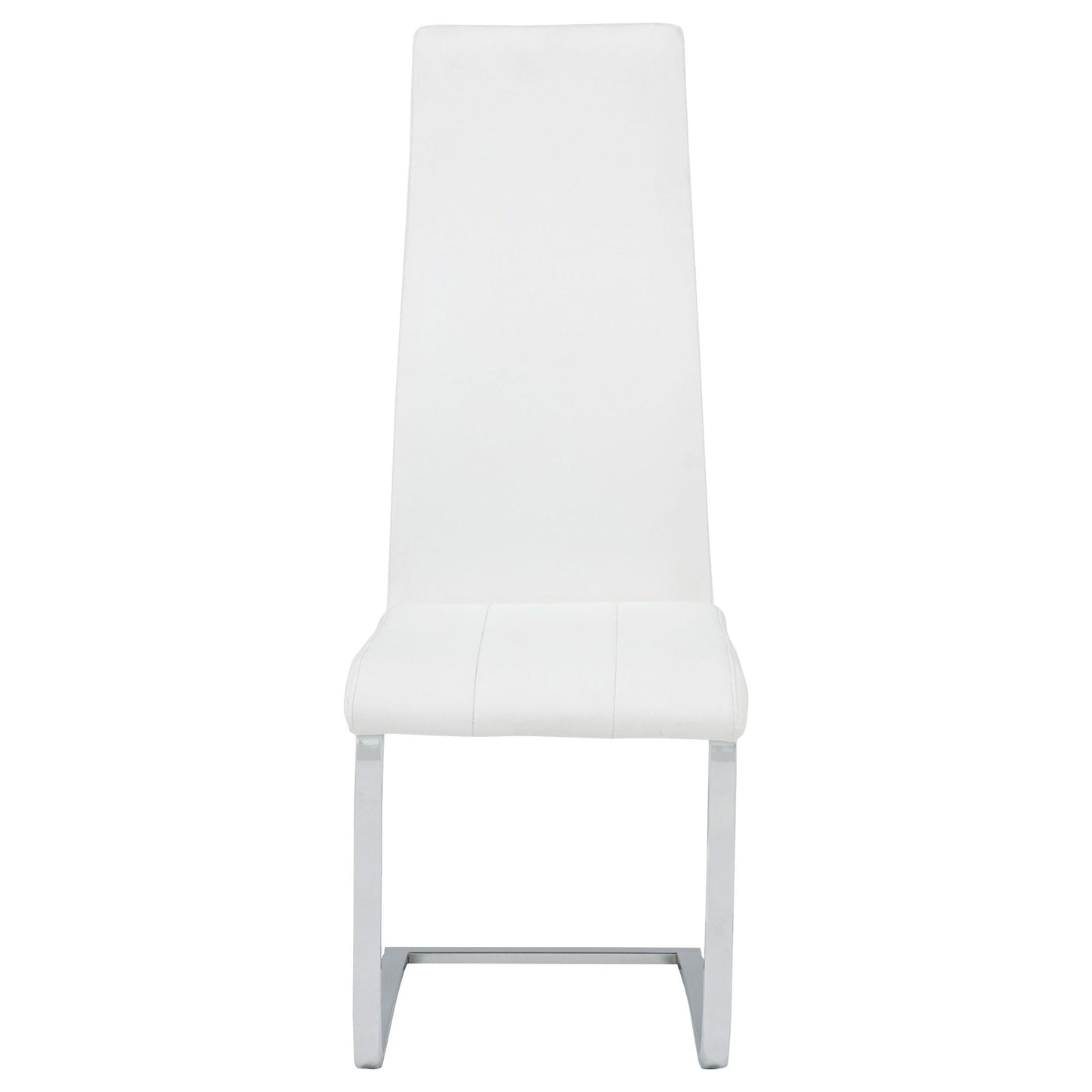 Montclair Upholstered Dining Side Chair White (Set of 4)