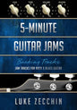 5-Minute Guitar Jams: Jam Tracks for Rock & Blues Guitar (Book + Online Bonus) - Paperback