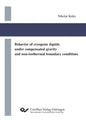Behavior of cryogenic liquids under compensated gravity and non-isothermal boundary conditions - Paperback