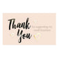English Holiday Thank You Simple And DIY Creative Greeting Card