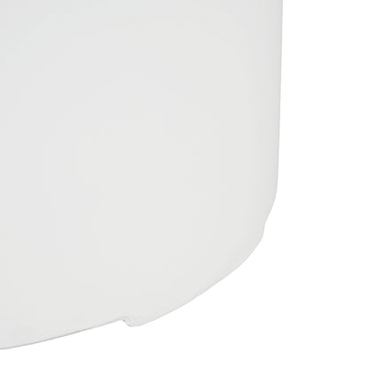 16x20 Inch MGO Propane Tank Holder Side Table, White