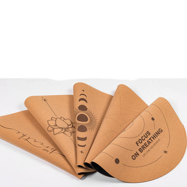Cork & Natural Rubber Meditation Mat – Non-Slip Eco-Friendly Practice Surface