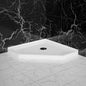 Neo-Angle Corner Drain Shower Base White Acrylic 36x36x3.5 in
