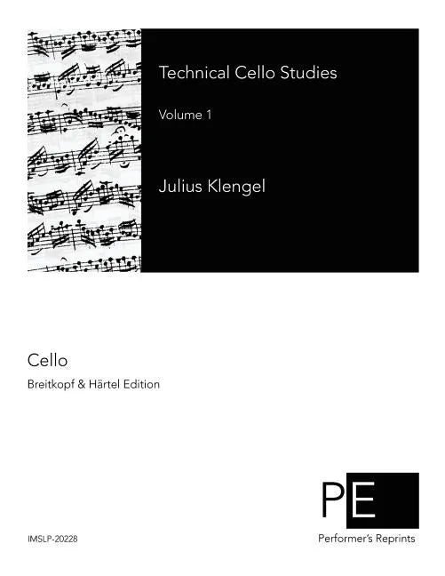 Technical Cello Studies: Volume 1 - Paperback