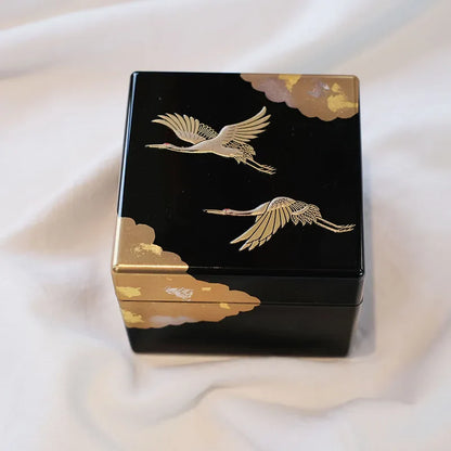 Japanese Yamanaka Lacquerware Jewelry Box – Small Bracelet & Ring Storage