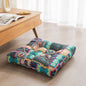 Japanese-Style Cotton Futon Floor Cushion (Round or Square)