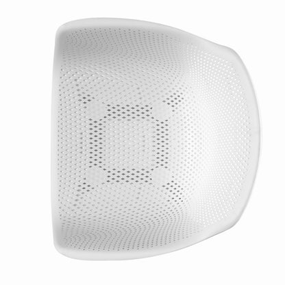 Accent Chair Minimalist White Polypropylene Diamond 24