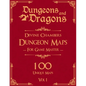 Dungeons and Dragons Divine Chambers Dungeon Maps for Game Masters Vol 1: 100 Unique Temple Maps and Stories for TTRPGs - Paperback