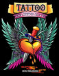 Tattoo Coloring Book: Modern Tattoo Designs, Skulls, Hearts - Paperback
