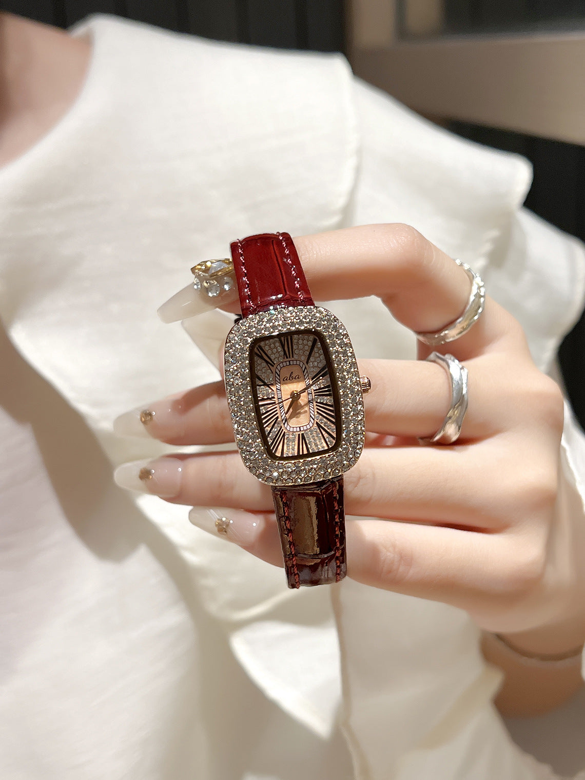 Full Diamond Waterproof Quartz Watch