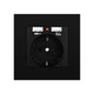 German Type Socket Wall Power Socket With Dual USB