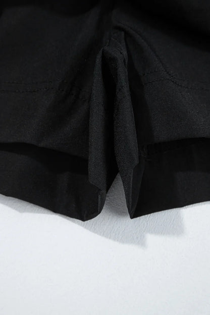 Cargo Pocket Elastic Waist Active Casual Skort
