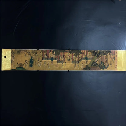 Chinese Long Scroll Painting – Qiu Ying "Hundred Beauties"