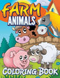 Farm Animals Coloring Book: Coloring Book For Kids - Paperback