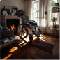 Wheelchair Manual Transport Folding Aluminum 18 In Seat 24 In Wheels Black