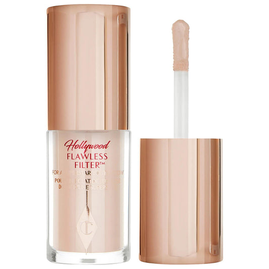 Charlotte Tilbury Mini Hollywood Flawless Filter Complexion Booster - Liquid Primer, Radiant Finish, Gluten-Free & Cruelty-Free