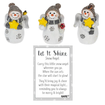 Snow Angel Pocket Charm Figurine -