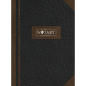 Mobile Notary Journal: Hardbound Record Book Logbook for Notarial Acts, 390 Entries, 8.5" x 11", Black and Brown Cover - Hardcover