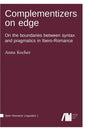 Complementizers on edge - Hardcover