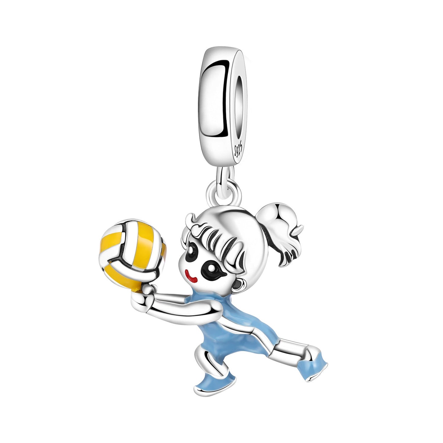 DIY Pendant Bracelet Accessories In A Volleyball And Soccer Sporty Style