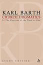 Church Dogmatics Study Edition 2: The Doctrine of the Word of God I.1 Â§ 8-12 - Paperback