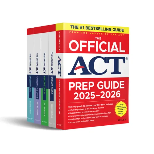 The Official ACT Prep & Subject Guides 2025-2026 Complete Set - Paperback