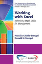 Working with Excel: Refreshing Math Skills for Management - Paperback
