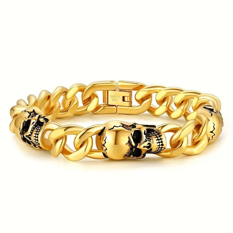 Personalized Best-selling Skull Mens Bracelet