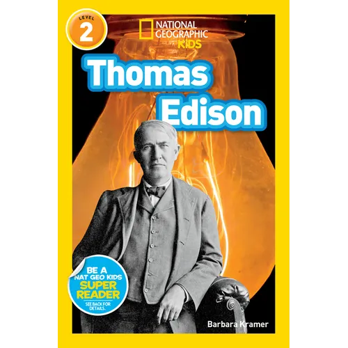 Thomas Edison (National Geographic Kids Readers, Level 2) - Paperback