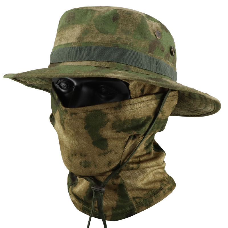 Multi-functional Outdoor Sun Protection Breathable Round-brim Fishing Hat