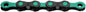 KMC DLC 12 Chain - 12-Speed 126 Links Black/Celeste