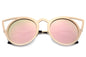 Colorful Personalized Sunglasses Cat's Eye Glasses