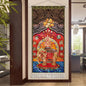 Thai Zen Elephant Fabric Wall Hanging Tapestry