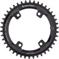 Wolf Tooth Shimano 110 Asymmetric BCD Chainring - 42t 110 Asymmetric BCD 4-Bolt Drop-Stop ST For Shimano GRX Cranks BLK